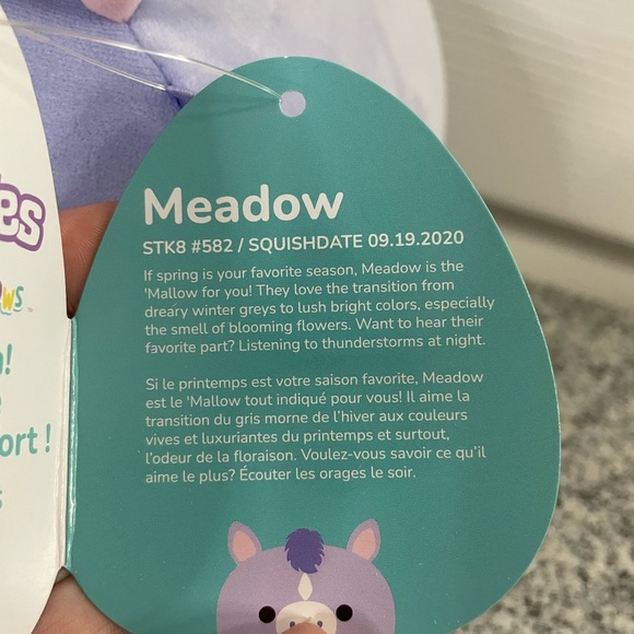 NWT 8” Meadow stackable Squishmallow - Picture 3 of 3